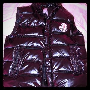 New Moncler Puffer Vest - Black - Size 1 / Small